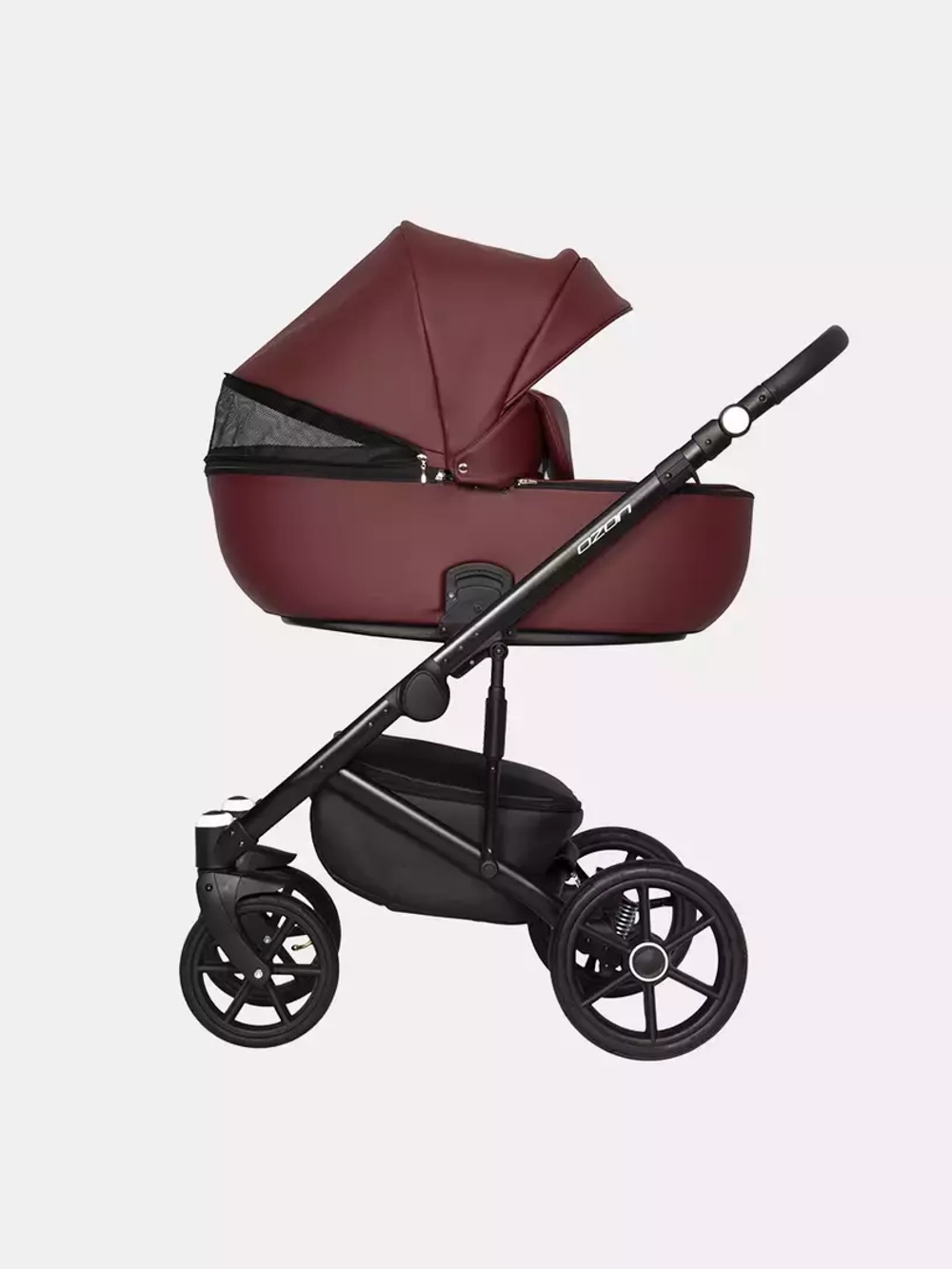 Коляска  OZON (3 в 1) (RIKO BASIC) 04 коричневый