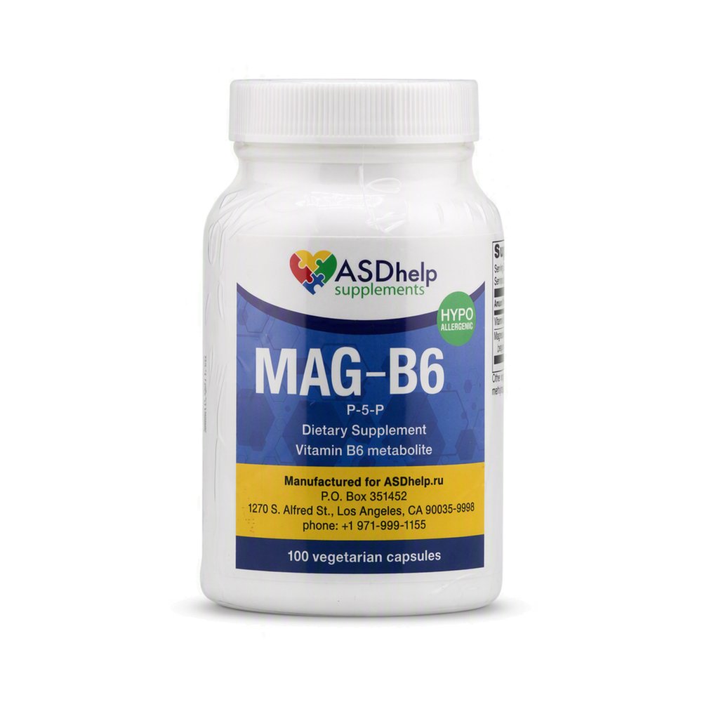 MAG + B6 p5p 100 Cap