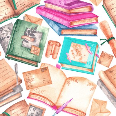 Акварельные книги