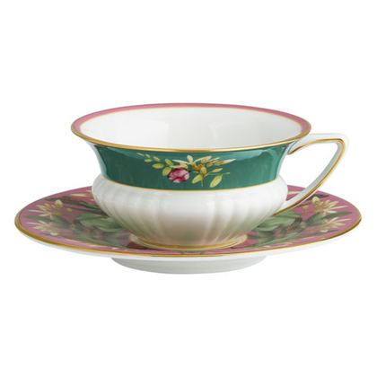 Чайная пара 140мл Wedgwood Розовый лотос