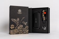 S-HEART-S Подарочный набор с расческой Scalp Brush MAKIE LIMITED EDITION (Цвет:Черный)