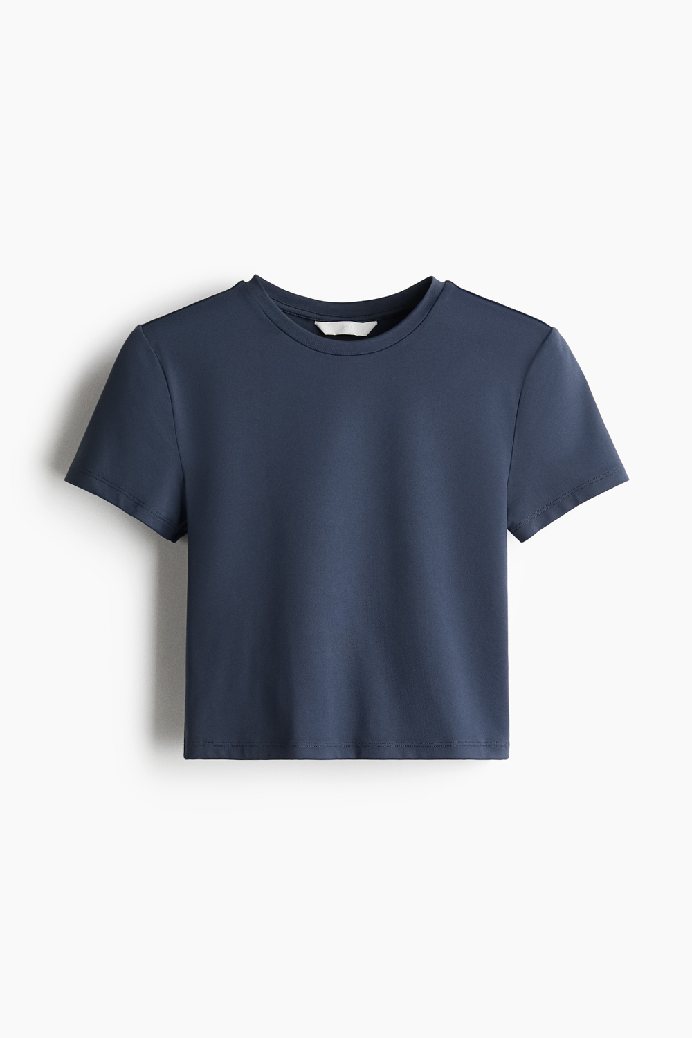 Короткая футболка из микрофибры - H&M