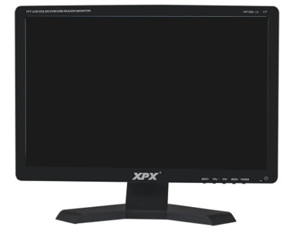 XPX Телевизор 17.3" Full HD, DVB-T2, с USB и HDMI черный