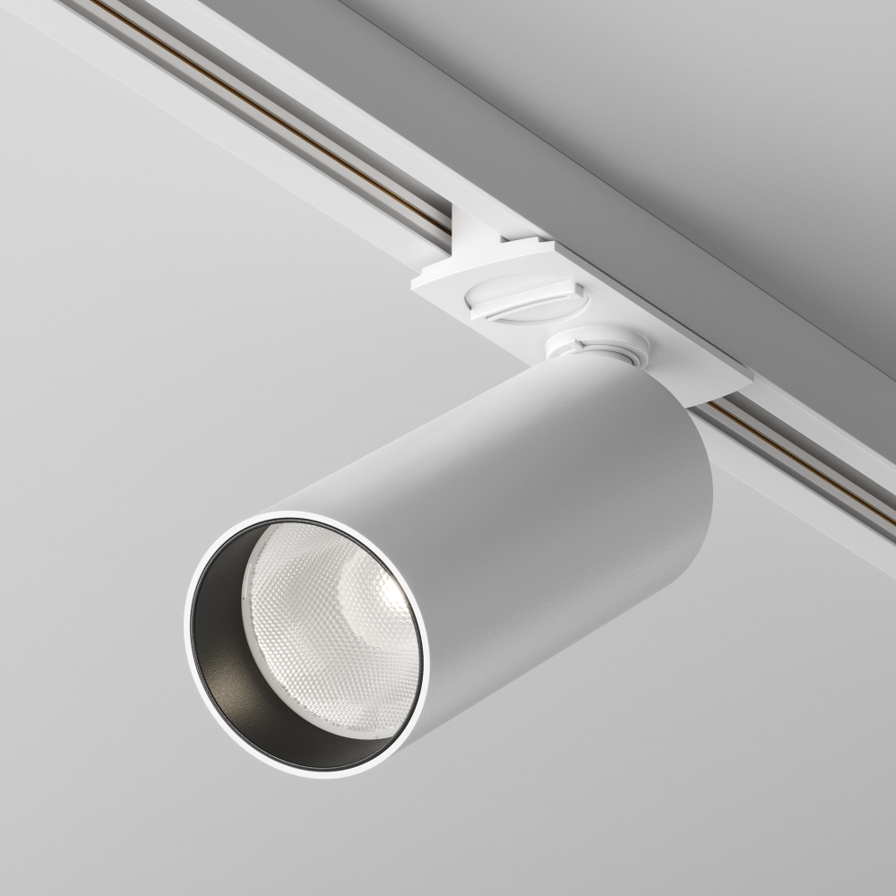 Трековый светодиодный светильник Maytoni Focus LED  TR021-1-12W4K-W-D-W