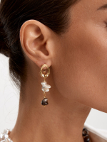 91003261 Серьги Selena Pearls