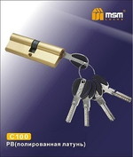 Цилиндровый механизм MSM C100 ключ/ключ  Арт.12776