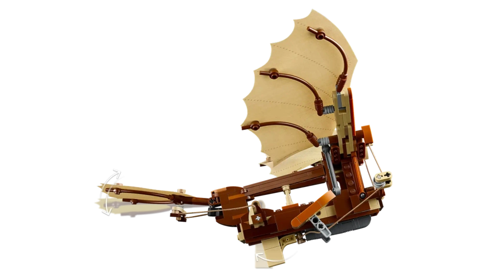 Конструктор LEGO Icons 10363 Летательный аппарат Леонардо да Винчи