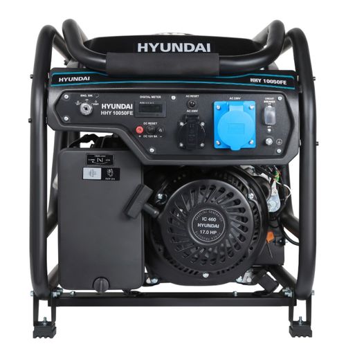 Бензиновый генератор Hyundai HHY 10050FE - [7.5 кВт / 220V] эл. старт