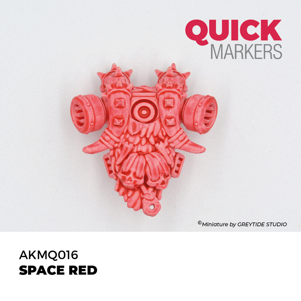 Акриловый маркер AK Interactive Quick Marker Space Red