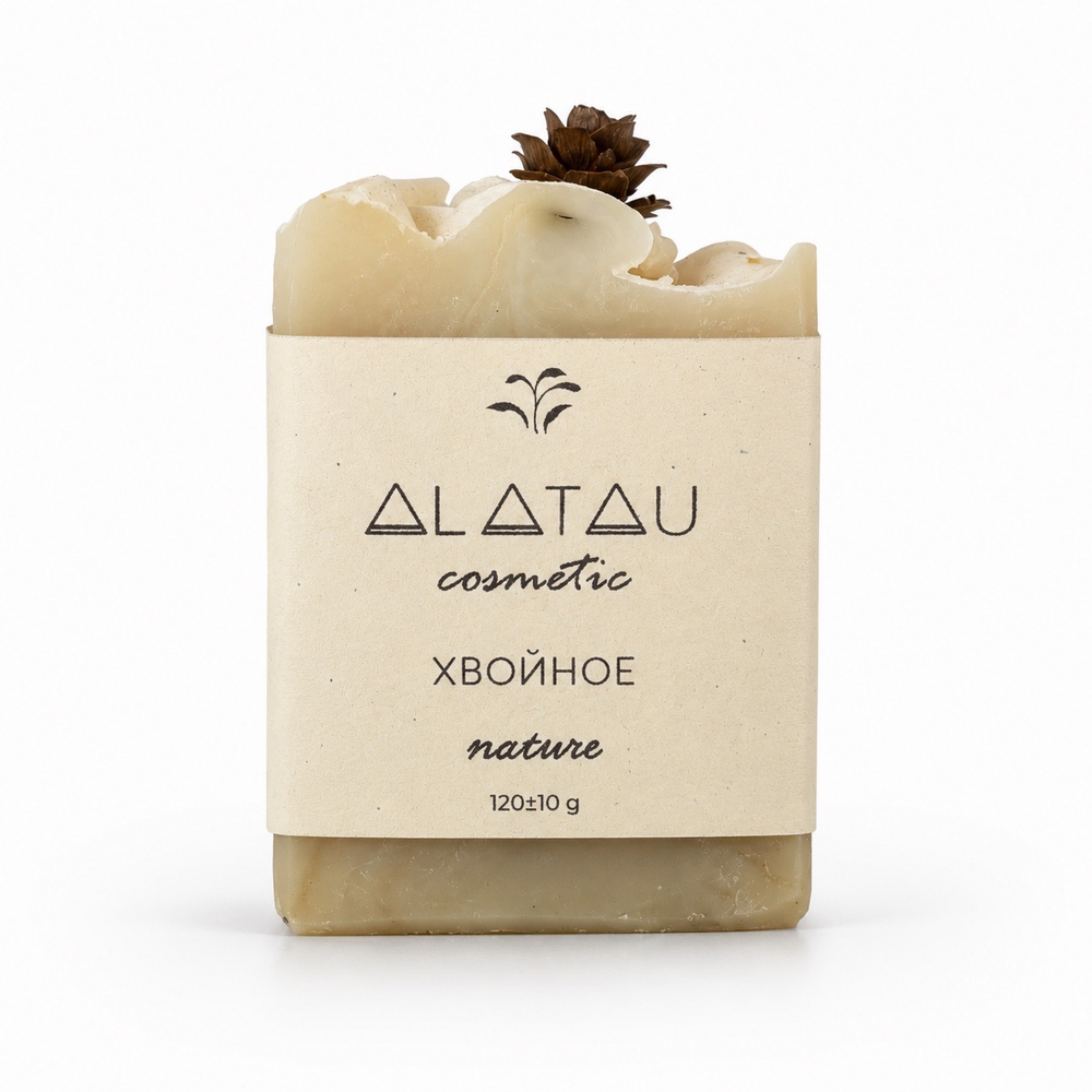 Мыло "Хвойное" Nature 120гр (Alatau Cosmetic)