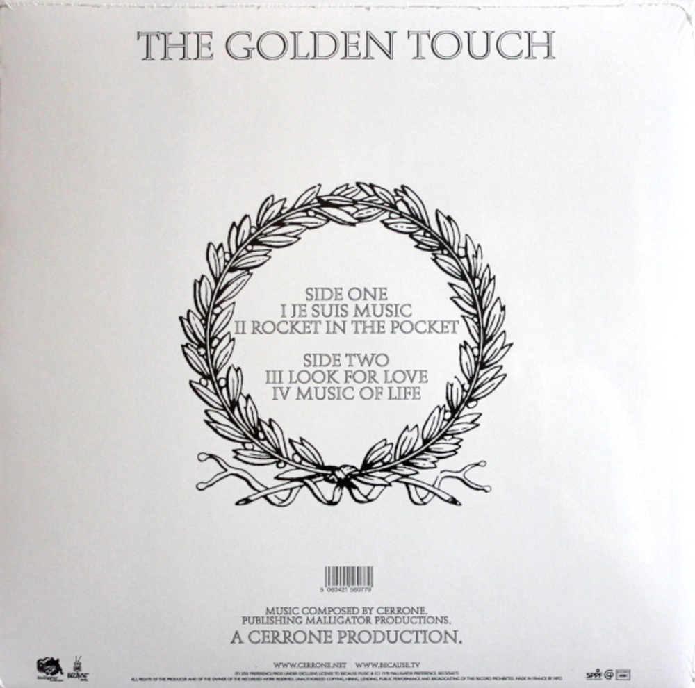 Cerrone / Cerrone IV - The Golden Touch (Coloured Vinyl)(LP+CD)