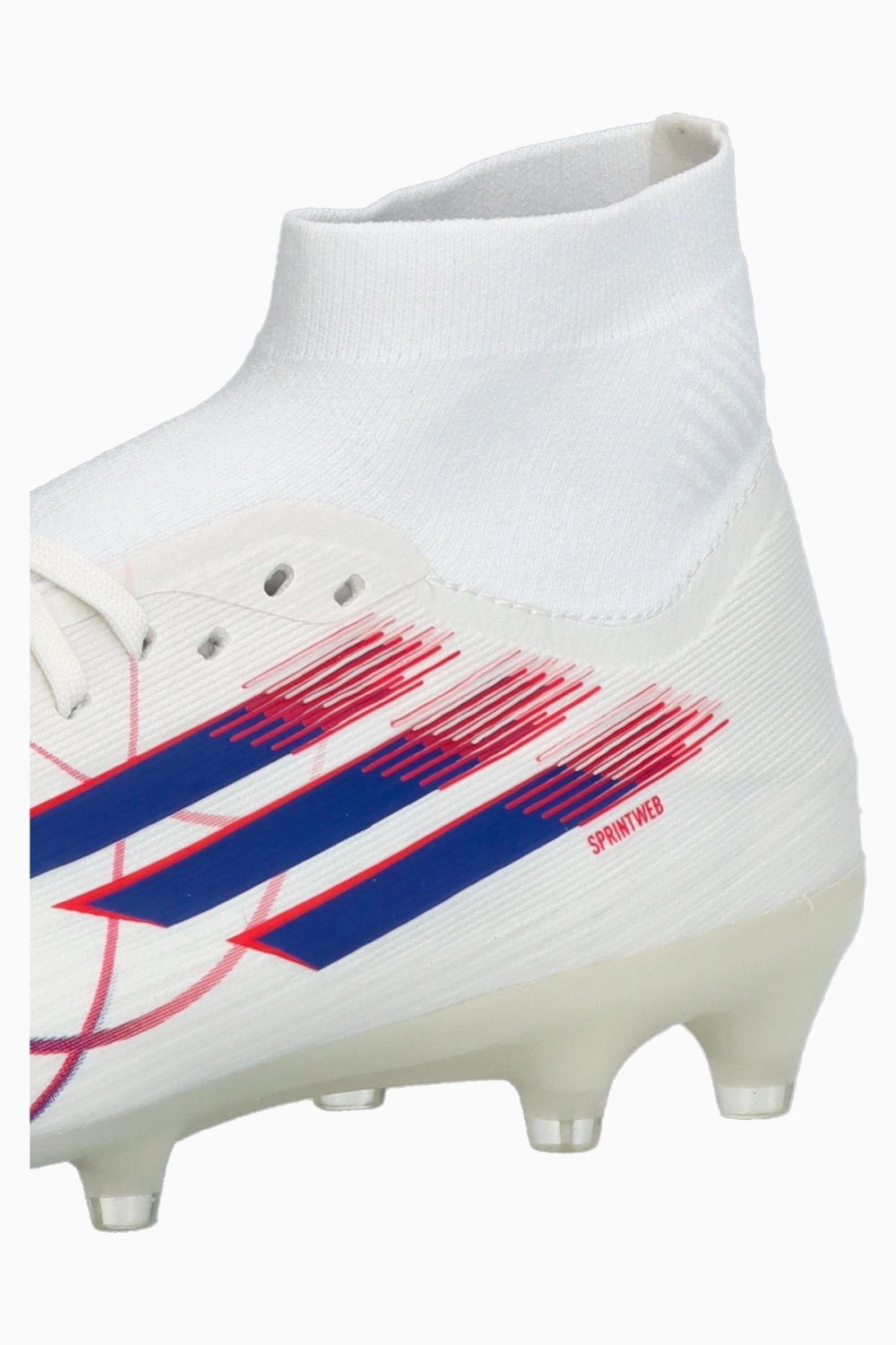 Бутсы adidas F50 Pro Mid FG/AG для женщин - белый