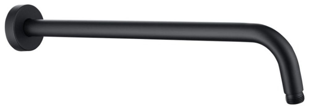 Душевой кронштейн 400 мм Bravat, черный (P7447BW-ENG)
