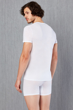 Мужская футболка свободного покроя Doreanse Cotton Premium (Размер: XXL) (Цвет: темно-синий)