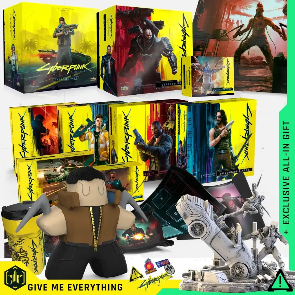 [Предзаказ] Shaded | Cyberpunk 2077 - The Board Game Give Me Everything