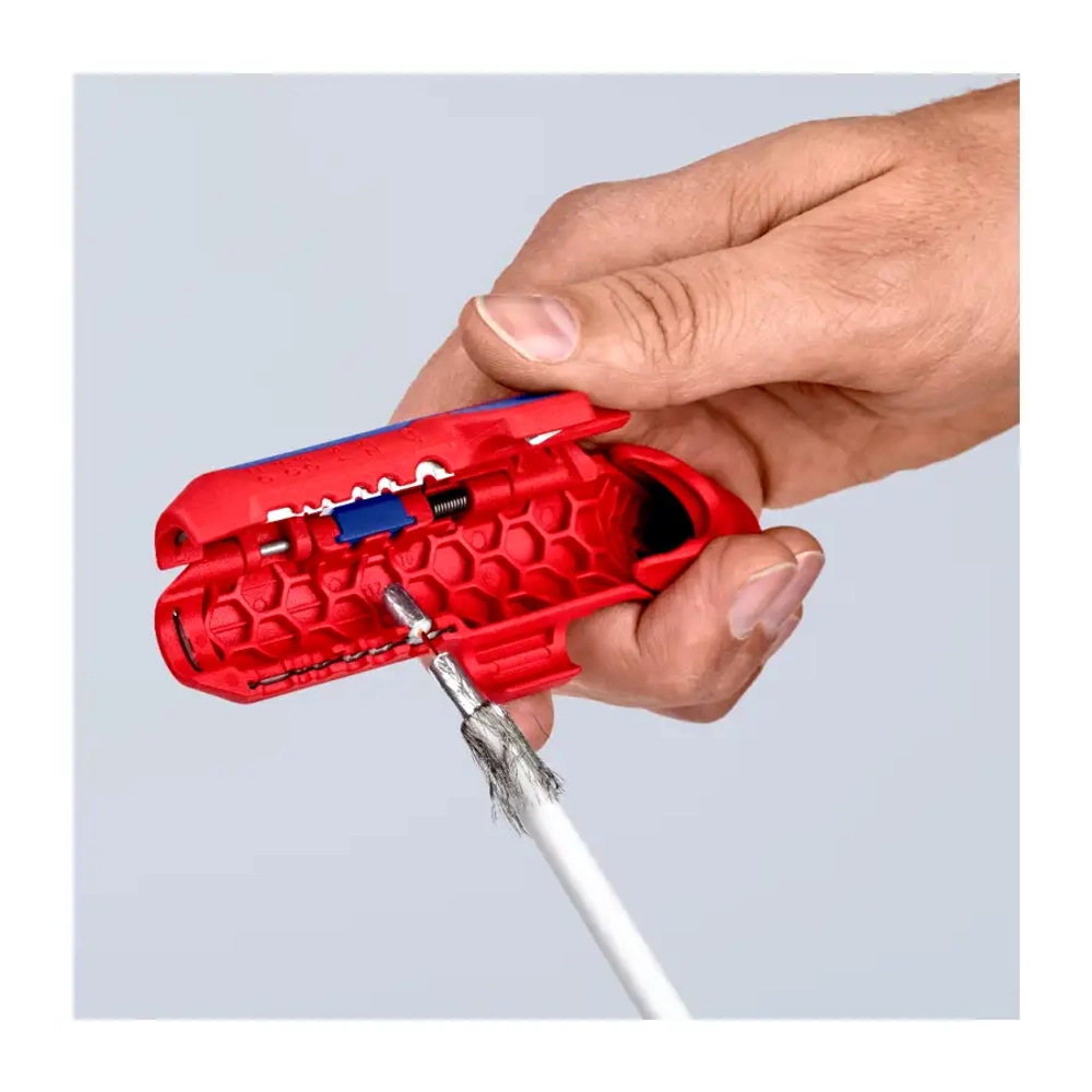 Универсальный инструмент для удаления оболочки (для левшей) Knipex 16 95 02 SB