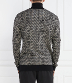 Хлопковый гольф Balmain - черный(BH1KF010 KB03)