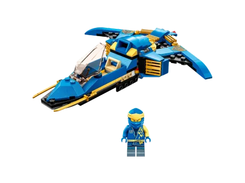 Конструктор LEGO Ninjago 71784 Самолет-молния ЭВО Джея