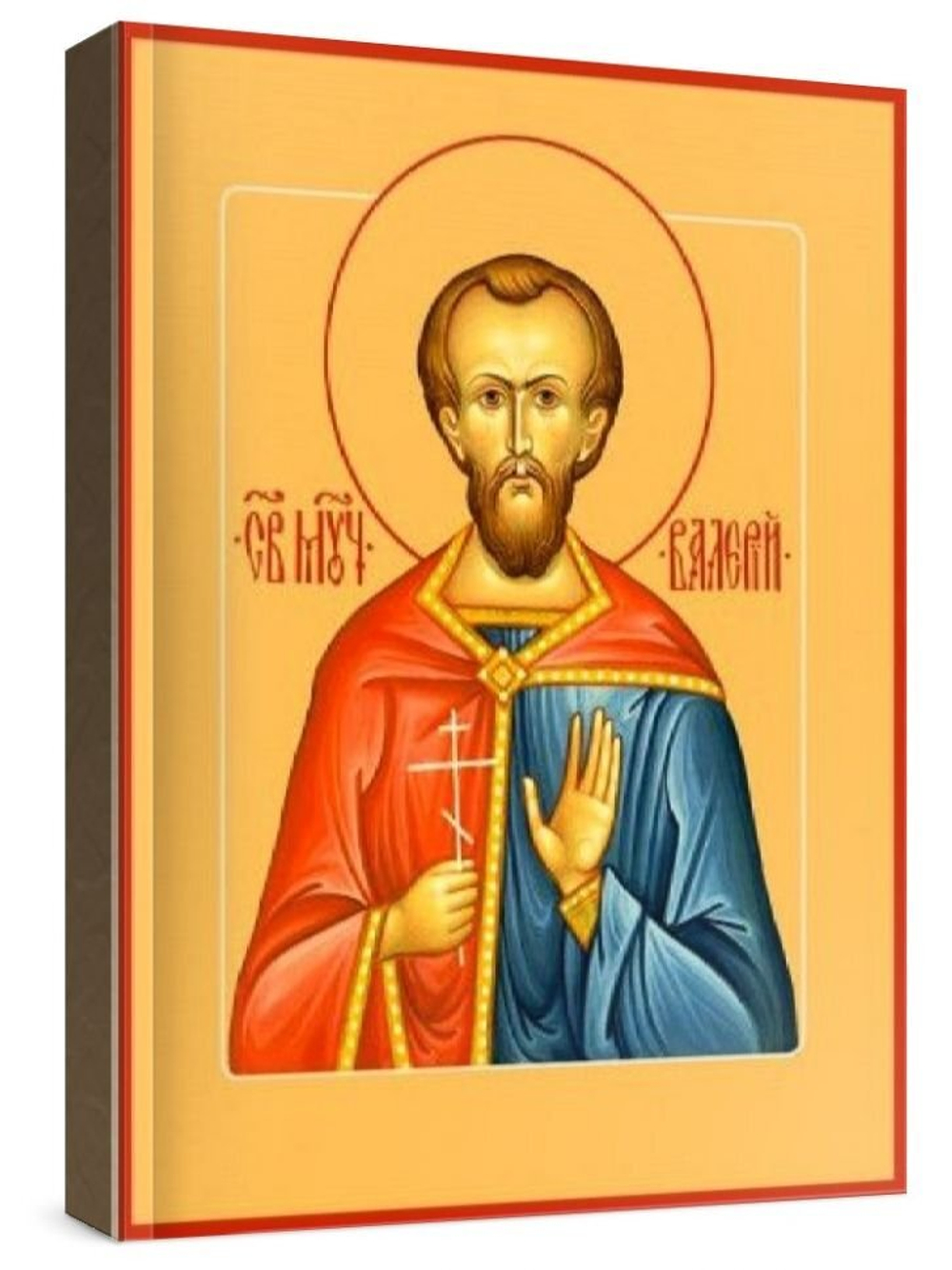 Валерий Мелитинский (рукописная икона)