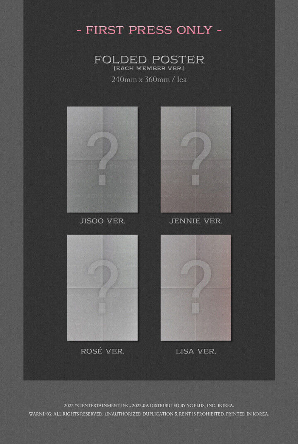 BLACKPINK - BORN PINK (Digipack ver.)