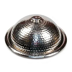 Блюдо для подачи d 35 см нерж. с нерж. крышкой Dents P.L. Proff Cuisine