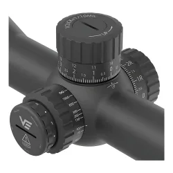 Прицел Vector Optics Tauron (Taurus) HD MIL 4-16x44 FFP, VTA-3 (MIL) - крупный план барабанчиков ввода поправок