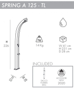 Душ уличный Arkema Spring A 125 TL