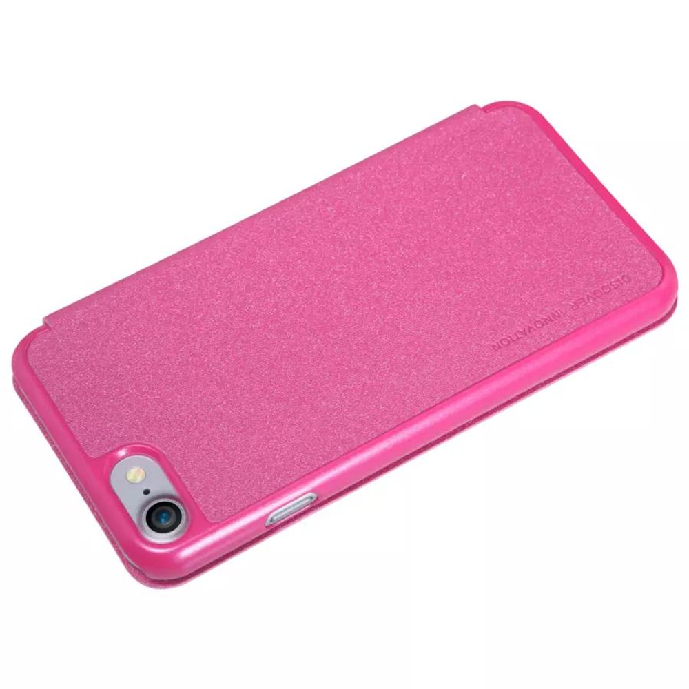 Кожаный чехол-книжка Nillkin Sparkle Series New Leather case для iPhone 7 / 8 / SE 2020