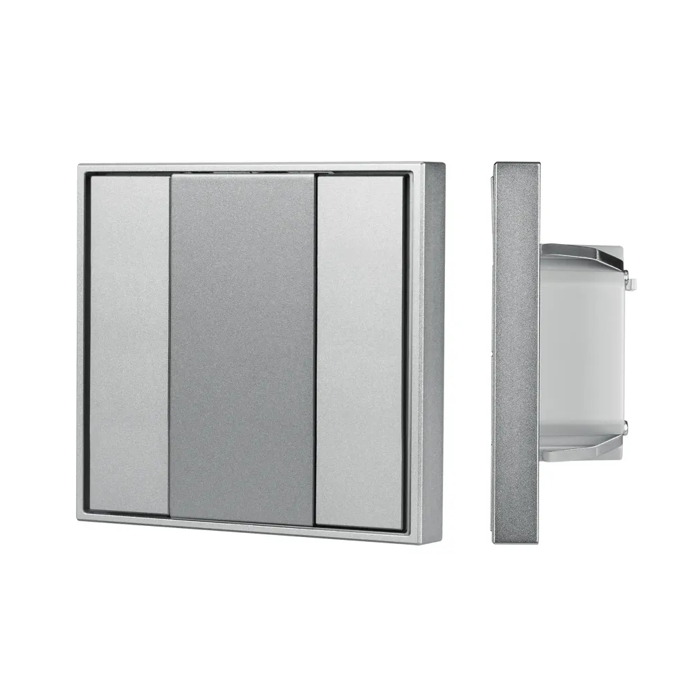 INTELLIGENT ARLIGHT Кнопочная панель DALI-201-23-2K-D2-IN Silver (BUS, Frame) (IARL, IP20 Металл, 3 года)