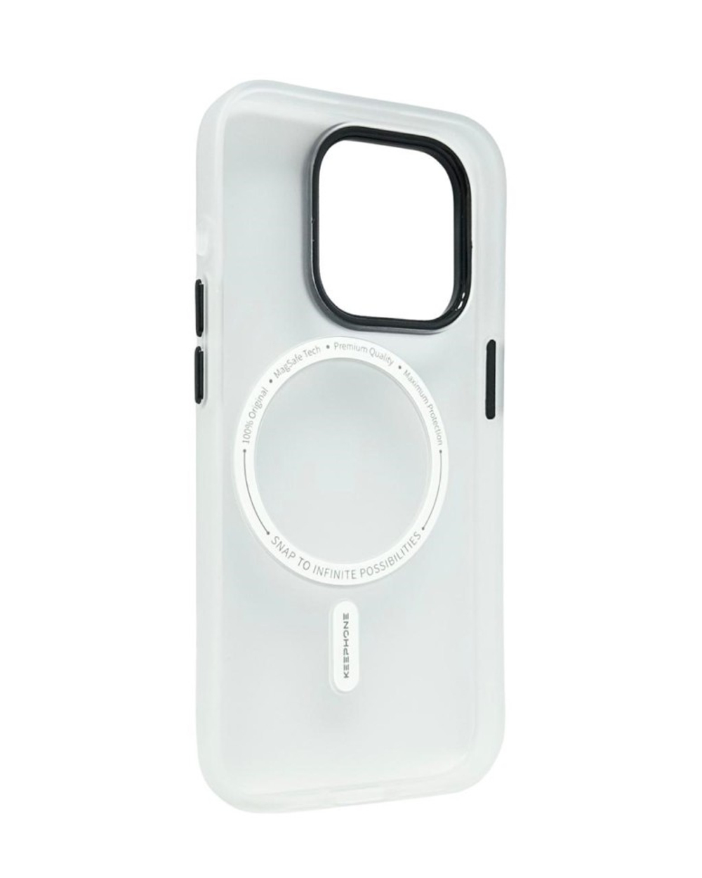 Накладка для i-Phone 15 Pro Keephone Magviar Magsafe прозрачная