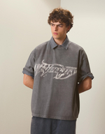 Мужская футболка boxy fit с принтом, арт. 1916/732 - BERSHKA