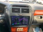 Магнитола для Lexus LS430, Toyota Celsior XF30 2000-2006 (ШГУ монохром) - Kuberg QLed, Android 13, Быстрейшая, CarPlay, SIM-слот