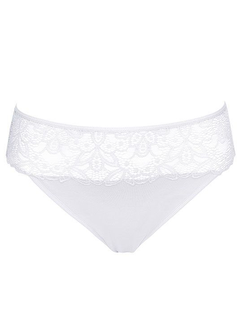 Высокие хлопковые трусики-слипы Belle Cotton (Размер: L) (Цвет: телесный)