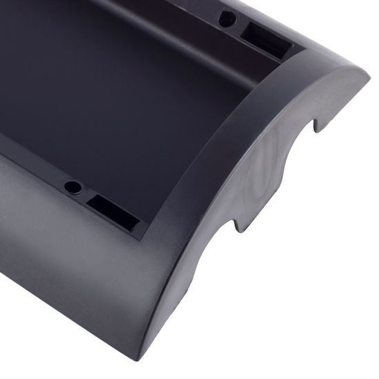 Сушилка для посуды Kamille KM-0769C из хромированной стали с черным матовым покрытием