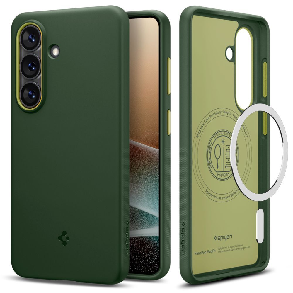 Чехол Spigen Nano Pop Mag Magsafe Galaxy S26 Avo Green