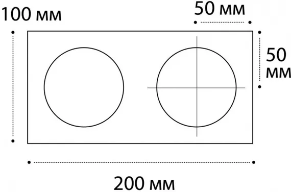 Рамка для светильника IT06-6016 IT06-6016 white FR2 Italline