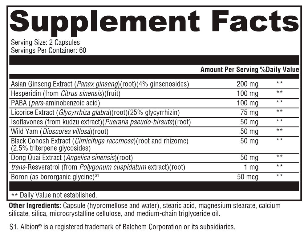 MedCaps Menopause™ 120 Capsules
