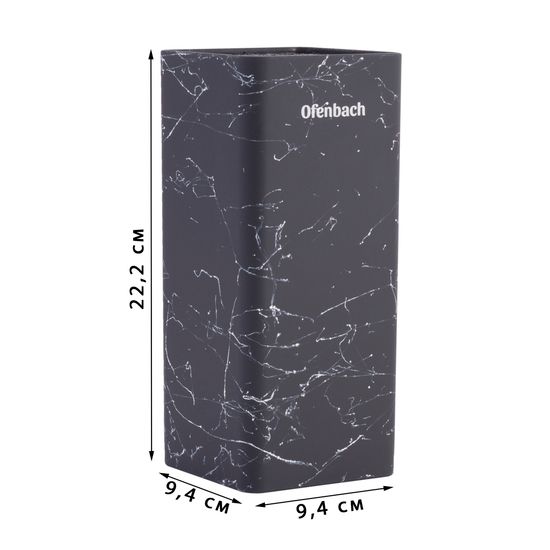 Подставка для ножей 22 см. Ofenbach NB 100203 квадратная