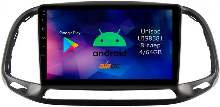 Магнитола для FIAT Doblo 2015+ - Airok RM-1504 Android 12, SIM-слот