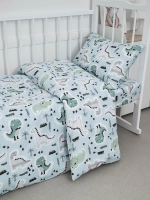 Детское постельное белье 160х80 Даки