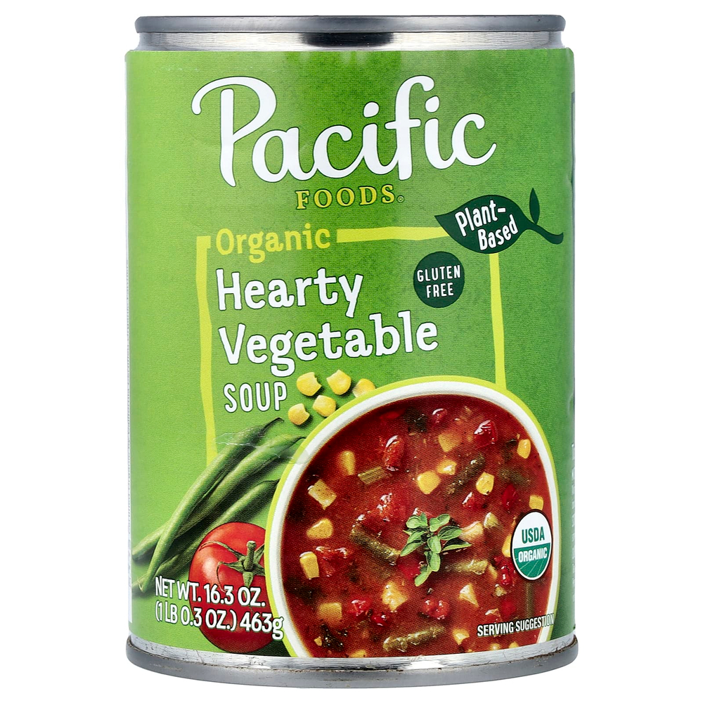Pacific Foods, органический сытный овощной суп, 463 г (16,3 унции)