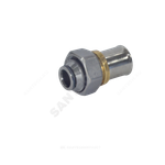 Соединитель для МП/PE-X труб латунь пресс Дн 16х1/2" под конус с накидной гайкой RM179E Giacomini RM179Y113