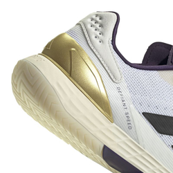 Мужские теннисные кроссовки Adidas Defiant Speed 2 M - white/black/aurora plum