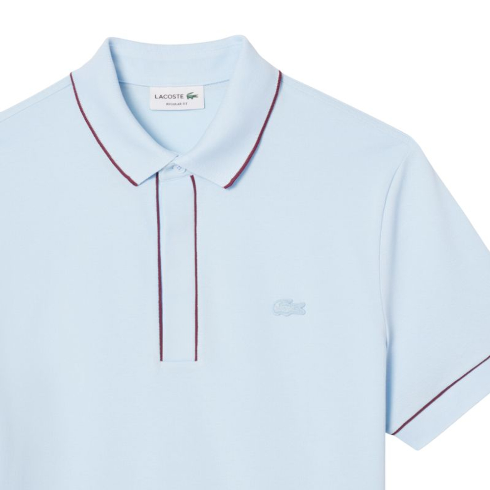 Теннисное поло Lacoste Paris Stretch Piqu_ Regular Fit