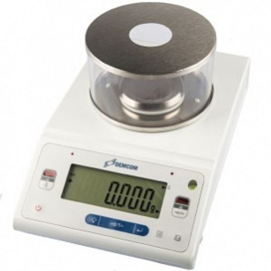 Лабораторные весы DEMCOM DL-313 с гирей