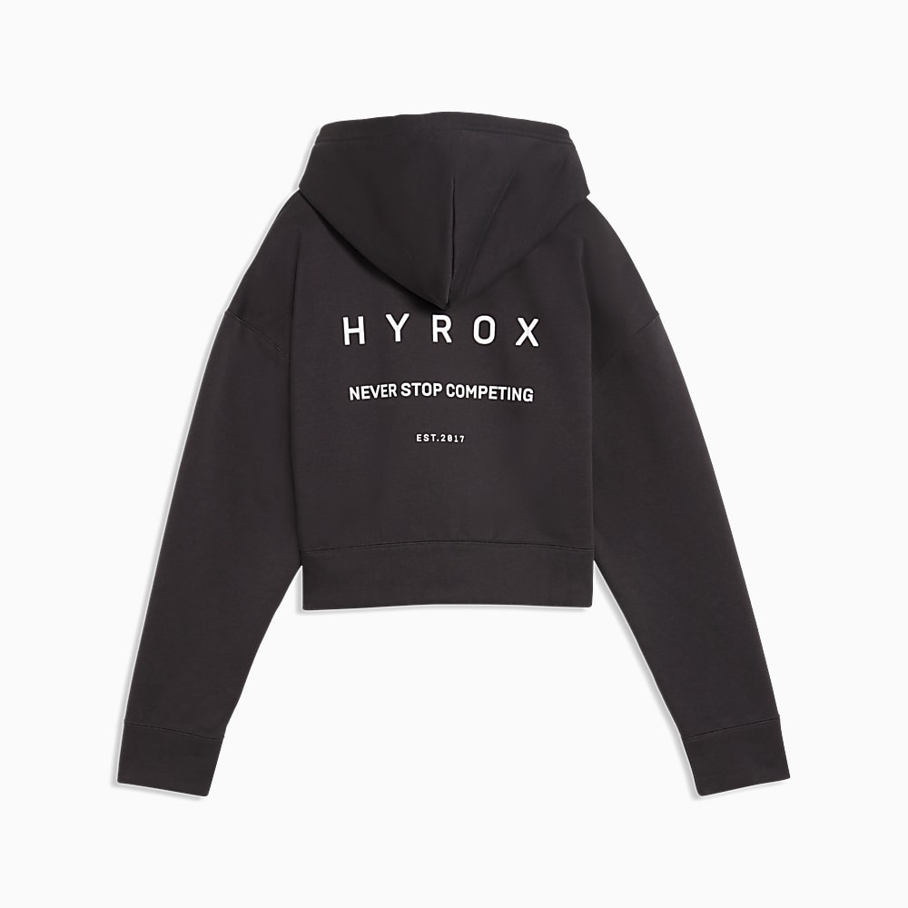 Женская укороченная толстовка с капюшоном PUMA x HYROX World - PUMA