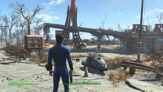 PS4 Fallout 4: Game of the Year Edition Б/У, код погашен CUSA-02962 (Английская версия)