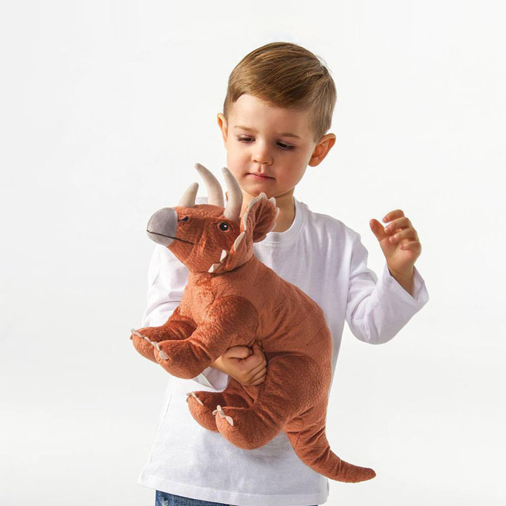 Мягкая игрушка динозавр/трицератопс, FUR TOYS 69 см