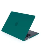 Чехол Gurdini для Macbook Air 13" New (2018-2021) накладка пластик Emerald Green