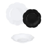 Набор столовой посуды 18 предметов «FLORE OPAL&BLACK» V0400